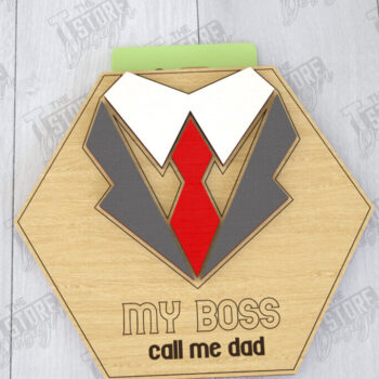 Intra απο ξύλο plywood 3mm-4mm πάχος - Δωροθήκη για την Ημέρα του Πατέρα | Gift Idea Δίασταση 10x15 cm INTRAFABR-116143205 - Image 1