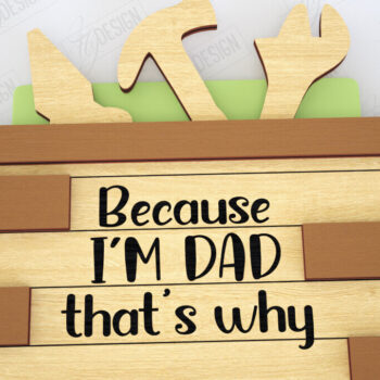 Intra απο ξύλο plywood 3mm-4mm πάχος - Δωροθήκη για την Ημέρα του Πατέρα | Gift Idea Δίασταση 10x15 cm INTRAFABR-116151455 - Image 1