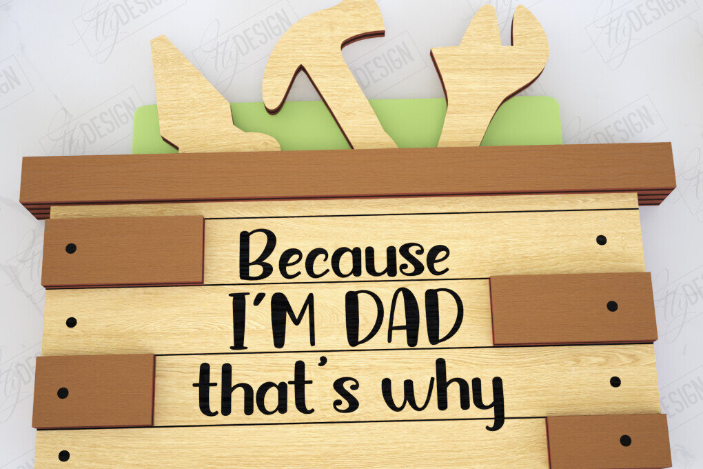 Intra απο ξύλο plywood 3mm-4mm πάχος - Δωροθήκη για την Ημέρα του Πατέρα | Gift Idea Δίασταση 10x15 cm INTRAFABR-116151455