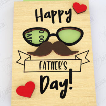 Intra απο ξύλο plywood 3mm-4mm πάχος - Δωροθήκη για την Ημέρα του Πατέρα | Gift Idea Δίασταση 10x15 cm INTRAFABR-116151462 - Image 1