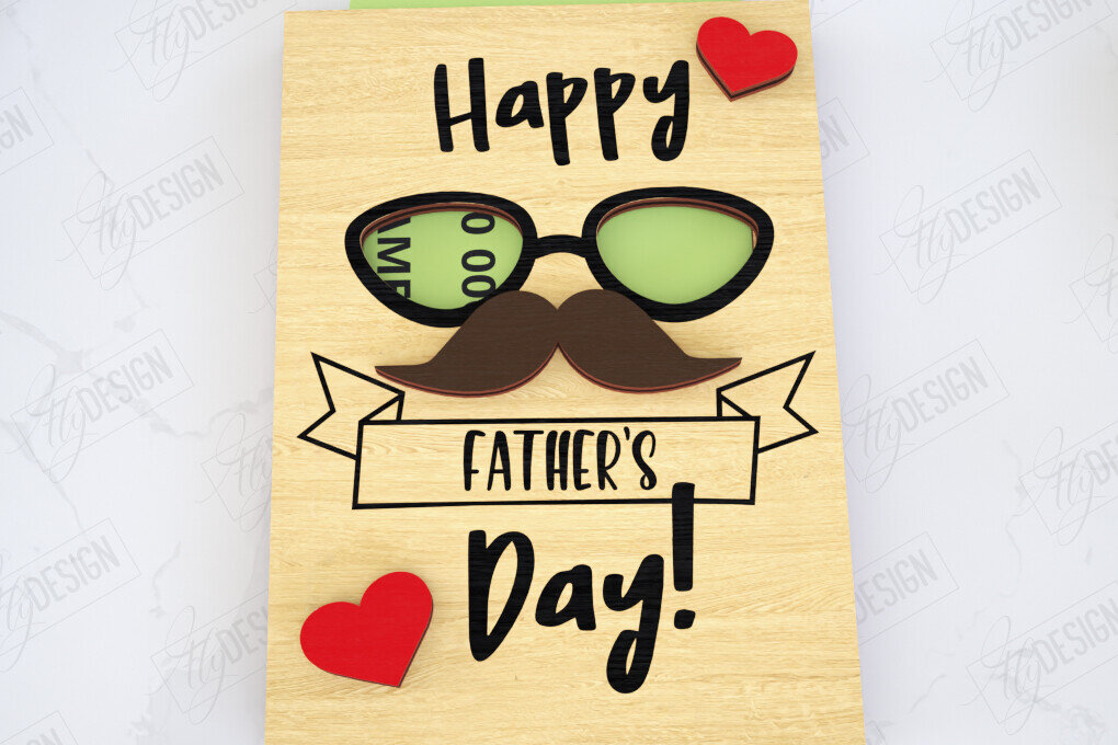 Intra απο ξύλο plywood 3mm-4mm πάχος - Δωροθήκη για την Ημέρα του Πατέρα | Gift Idea Δίασταση 10x15 cm INTRAFABR-116151462