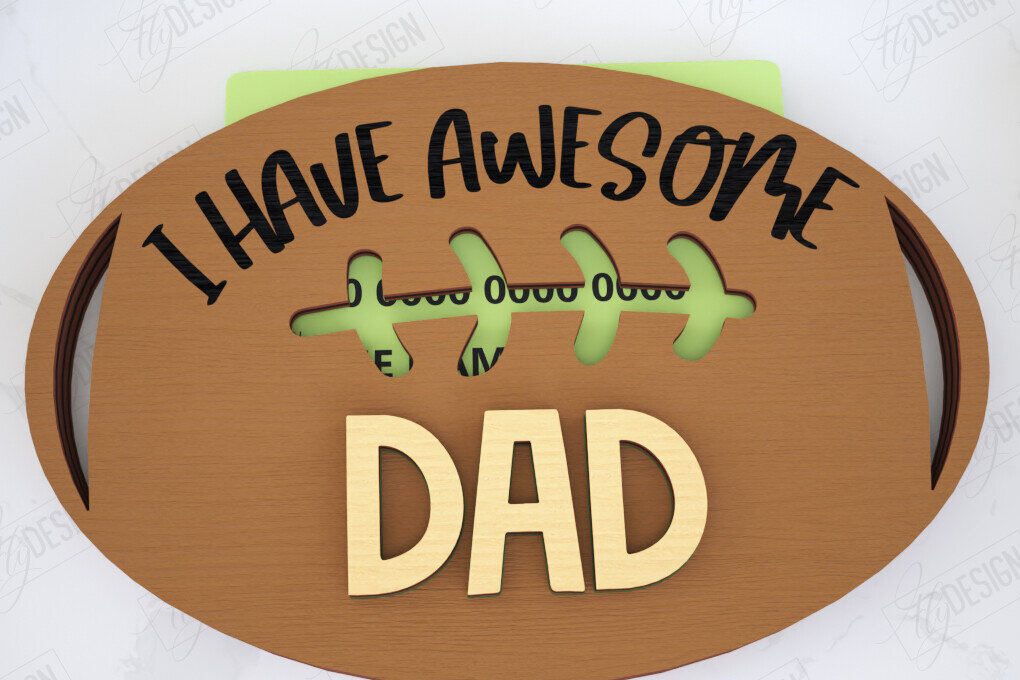 Intra απο ξύλο plywood 3mm-4mm πάχος - Δωροθήκη για την Ημέρα του Πατέρα | Gift Idea Δίασταση 10x15 cm INTRAFABR-116151471