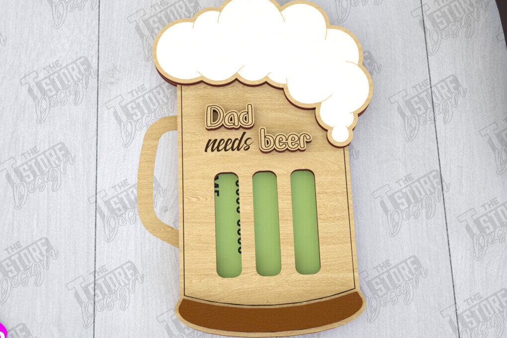 Intra απο ξύλο plywood 3mm-4mm πάχος - Δωροθήκη για την Ημέρα του Πατέρα | Gift Idea Δίασταση 10x15 cm INTRAFABR-116143165