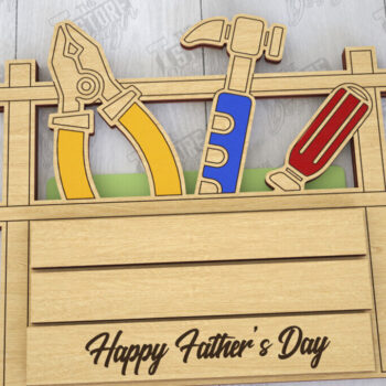 Intra απο ξύλο plywood 3mm-4mm πάχος - Δωροθήκη για την Ημέρα του Πατέρα | Gift Idea Δίασταση 10x15 cm INTRAFABR-116143163 - Image 1