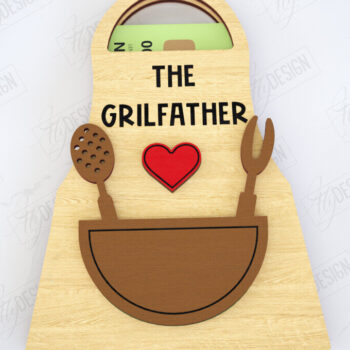 Intra απο ξύλο plywood 3mm-4mm πάχος - Πακέτο κατόχων δώρων για την ημέρα του πατέρα Δίασταση 10x15 cm INTRAFABR-116151563 - Image 8