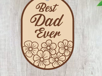 Intra απο ξύλο plywood 3mm-4mm πάχος - Δώρο για την Ημέρα του Πατέρα  Cut File, dad Laser Δίασταση 40x50 cm INTRAFABR-119046474 - Image 5