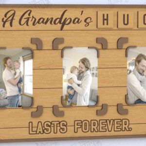 Intra απο ξύλο plywood 3mm-4mm πάχος - Κρεμαστές κορνίζες για τη γιορτή του πατέρα | Ιδέα δώρου Δίασταση 20x25 cm INTRAFABR-119119638