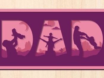 Intra απο ξύλο plywood 3mm-4mm πάχος - Σχέδιο κοπής με λέιζερ για την ημέρα του πατέρα Δίασταση 30x20 cm INTRAFABR-30928136 - Image 3