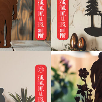 Intra απο ξύλο plywood 3mm-4mm πάχος - Πακέτο αρχείων  Cut Laser Day του πατέρα Δίασταση 40x50 cm INTRAFABR-97794708 - Image 1