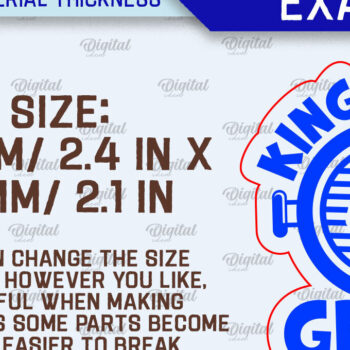 Intra απο ξύλο plywood 3mm-4mm πάχος - Πακέτο κοπής με λέιζερ μαγνήτες για την ημέρα του πατέρα Δίασταση 30x20 cm INTRAFABR-97655926 - Image 2