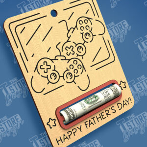 Intra απο ξύλο plywood 3mm-4mm πάχος - Χρηματική κάρτα για τη γιορτή του πατέρα | Ευχετήριες κάρτες Δίασταση 10x15 cm INTRAFABR-97088394