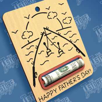 Intra απο ξύλο plywood 3mm-4mm πάχος - Πακέτο κοπής λέιζερ με κάρτα για την ημέρα του πατέρα Δίασταση 10x15 cm INTRAFABR-97088421 - Image 6