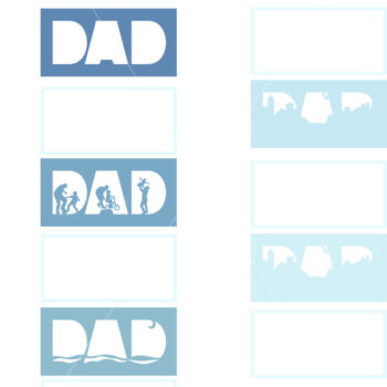 Intra απο ξύλο plywood 3mm-4mm πάχος - λέιζερ πολλαπλών στρώσεων της ημέρας του πατέρα Δίασταση 4x6 cm INTRAFABR-13086858 - Image 6