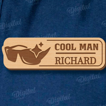 Intra απο ξύλο plywood 3mm-4mm πάχος - Ετικέτα για την Ημέρα του Πατέρα Δίασταση 30x20 cm INTRAFABR-120042221 - Image 1