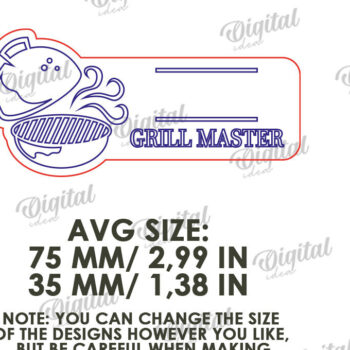 Intra απο ξύλο plywood 3mm-4mm πάχος - Ετικέτα για την Ημέρα του Πατέρα Δίασταση 30x20 cm INTRAFABR-120042124 - Image 2