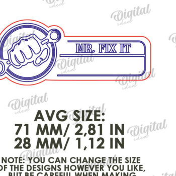 Intra απο ξύλο plywood 3mm-4mm πάχος - Ετικέτα για την Ημέρα του Πατέρα Δίασταση 30x20 cm INTRAFABR-120042181 - Image 2