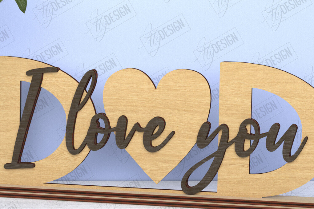 Intra απο ξύλο plywood 3mm-4mm πάχος - Πλακέτες για τη γιορτή του πατέρα | Δώρο για τον παππού Δίασταση 30x20 cm INTRAFABR-118824821