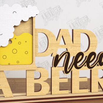 Intra απο ξύλο plywood 3mm-4mm πάχος - Πλακέτες για τη γιορτή του πατέρα | Δώρο για τον παππού Δίασταση 30x20 cm INTRAFABR-118945689 - Image 1