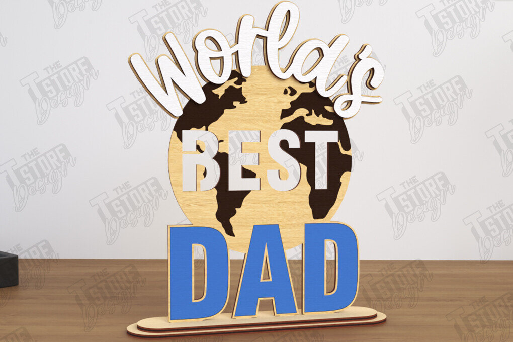 Intra απο ξύλο plywood 3mm-4mm πάχος - Πλακέτες για τη γιορτή του πατέρα | Δώρο για τον παππού Δίασταση 30x20 cm INTRAFABR-118753388