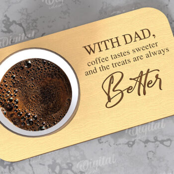 Intra απο ξύλο plywood 3mm-4mm πάχος - Δίσκος σερβιρίσματος για την Ημέρα του Πατέρα Δίασταση 30x20 cm INTRAFABR-119614028 - Image 1