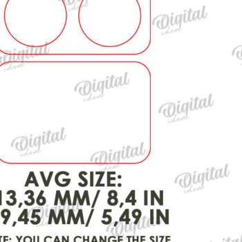 Intra απο ξύλο plywood 3mm-4mm πάχος - Πακέτο Δίσκων σερβιρίσματος για την Ημέρα του Πατέρα Δίασταση 30x20 cm INTRAFABR-119488321 - Image 4