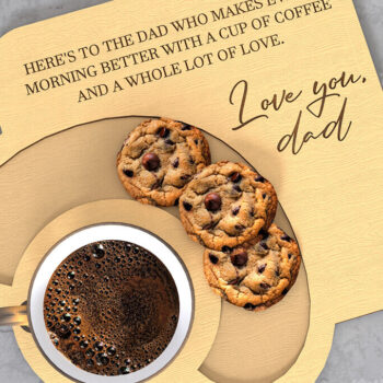 Intra απο ξύλο plywood 3mm-4mm πάχος - Πακέτο Δίσκων σερβιρίσματος για την Ημέρα του Πατέρα Δίασταση 30x20 cm INTRAFABR-119488321 - Image 12