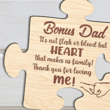 Intra απο ξύλο plywood 3mm-4mm πάχος - Πινακίδα για τη γιορτή του πατέρα Decor-Break Jhon Δίασταση 30x20 cm INTRAFABR-96160340 - Image 2