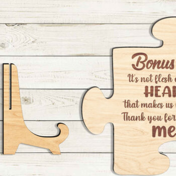 Intra απο ξύλο plywood 3mm-4mm πάχος - Πινακίδα για τη γιορτή του πατέρα Decor-Break Jhon Δίασταση 30x20 cm INTRAFABR-96160340 - Image 3