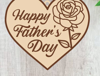 Intra απο ξύλο plywood 3mm-4mm πάχος - Πινακίδα για τη γιορτή του πατέρα , Dad Metal, Laser Δίασταση 40x50 cm INTRAFABR-119015130 - Image 1