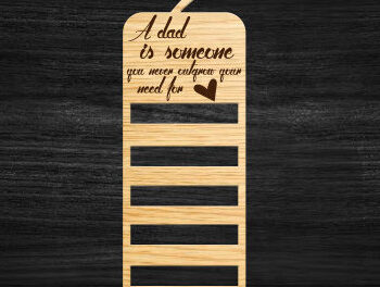 Intra απο ξύλο plywood 3mm-4mm πάχος - Πατέρα Γραβάτα Lacer Cute Δίασταση 20x20 cm INTRAFABR-98084445 - Image 3