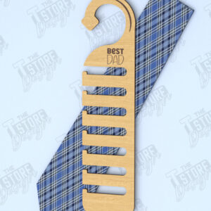 Intra απο ξύλο plywood 3mm-4mm πάχος - Γραβάτα για την Ημέρα του Πατέρα | Κρεμάστρα γραβάτας Δίασταση 20x20 cm INTRAFABR-119067670