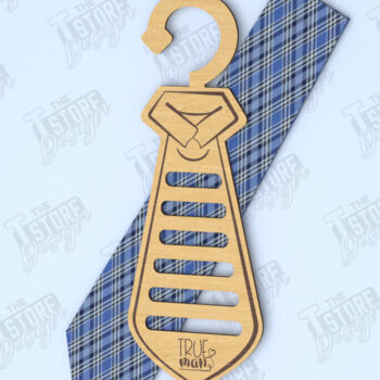 Intra απο ξύλο plywood 3mm-4mm πάχος - Γραβάτα για την Ημέρα του Πατέρα | Κρεμάστρα γραβάτας Δίασταση 20x20 cm INTRAFABR-119067673 - Image 1