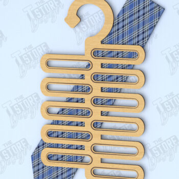 Intra απο ξύλο plywood 3mm-4mm πάχος - Γραβάτα για την Ημέρα του Πατέρα | Κρεμάστρα γραβάτας Δίασταση 20x20 cm INTRAFABR-119067665 - Image 1