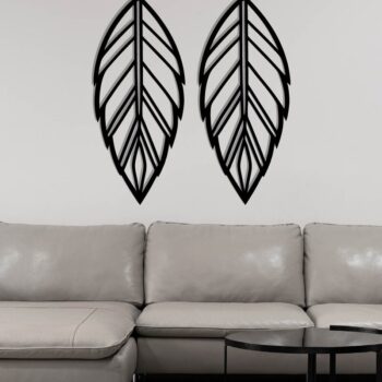 Intra απο ξύλο plywood 3mm-4mm πάχος - Σκουλαρίκι με φτερά Laser Cut  Δίασταση 3x3 cm INTRAFABR-117534675 - Image 3