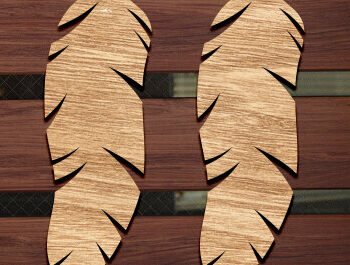 Intra απο ξύλο plywood 3mm-4mm πάχος - Σκουλαρίκι με φτερά Laser Cut  Bundle Δίασταση 3x3 cm INTRAFABR-91349463 - Image 8