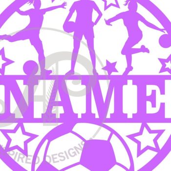 Intra απο ξύλο plywood 3mm-4mm πάχος - Γυναικείο Ποδόσφαιρο / Ονομασία Ποδοσφαίρου  Δίασταση 30x20 cm INTRAFABR-67420163 - Image 2