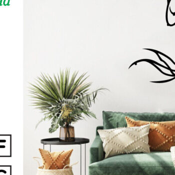 Intra απο ξύλο plywood 3mm-4mm πάχος - Feng Shui Koi Fish Metal Wall Art DXF Δίασταση 40x50 cm INTRAFABR-104369467 - Image 3