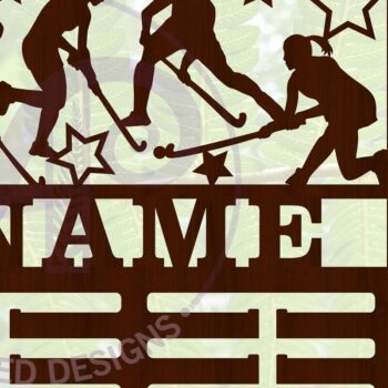 Intra απο ξύλο plywood 3mm-4mm πάχος -  , κάτοχος μεταλλίου χόκεϊ επί χόρτου Δίασταση 30x20 cm INTRAFABR-68116548 - Image 2