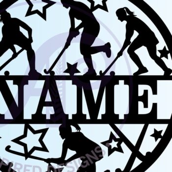 Intra απο ξύλο plywood 3mm-4mm πάχος - Πινακίδα ονόματος χόκεϊ επί χόρτου  Cut F Θηλυκό Δίασταση 30x20 cm INTRAFABR-68107209 - Image 4