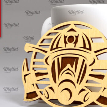 Intra απο ξύλο plywood 3mm-4mm πάχος - Πακέτο κοπής λέιζερ σουβέρ πυροσβεστικής Δίασταση 30x20 cm INTRAFABR-100462058 - Image 8