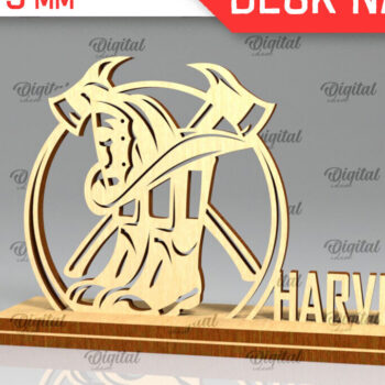 Intra απο ξύλο plywood 3mm-4mm πάχος - Πακέτα ονομάτων γραφείου πυροσβεστών  Δίασταση 30x20 cm INTRAFABR-98653422 - Image 7