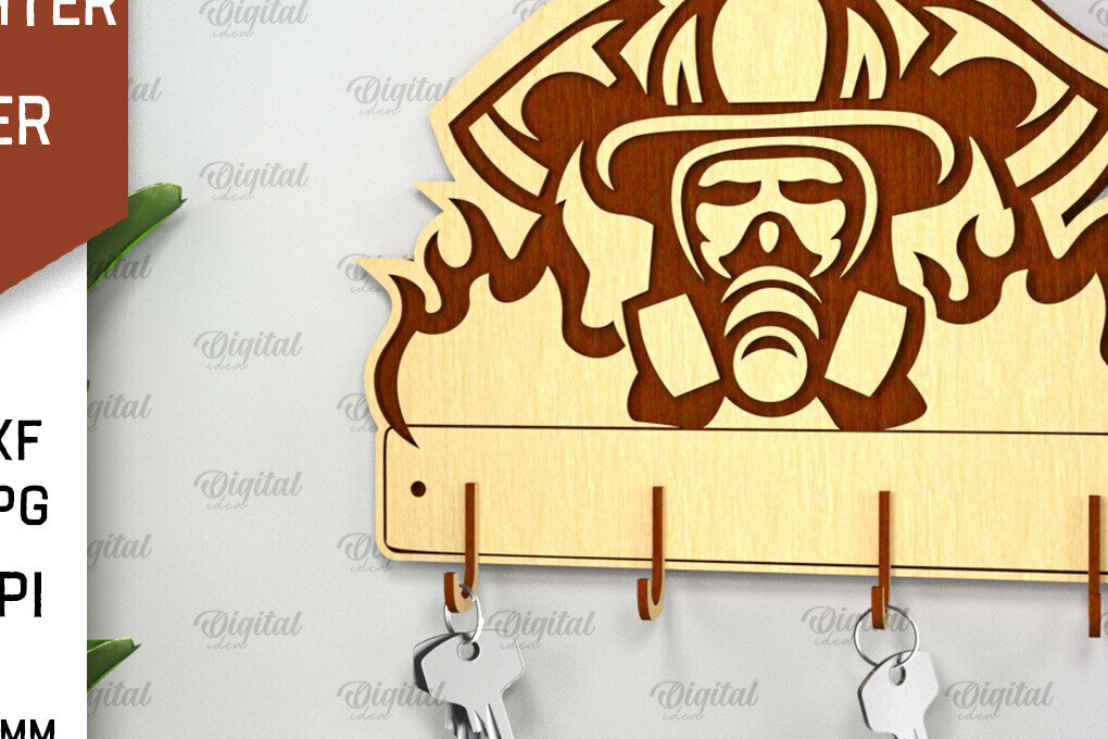 Intra απο ξύλο plywood 3mm-4mm πάχος - Πυροσβεστική θήκη κλειδιού  Δίασταση 30x20 cm INTRAFABR-98591924