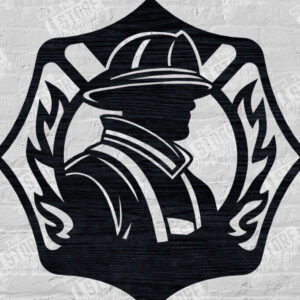 Intra απο ξύλο plywood 3mm-4mm πάχος - Πινακίδα πυροσβέστη | Πυροσβεστικός Σταθμός |Firemam Δίασταση 30x20 cm INTRAFABR-100550390