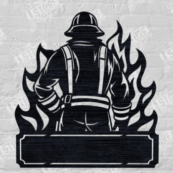 Intra απο ξύλο plywood 3mm-4mm πάχος - Πακέτο κοπής λέιζερ πινακίδας πυροσβέστη | CNC Δίασταση 30x20 cm INTRAFABR-100551330 - Image 3