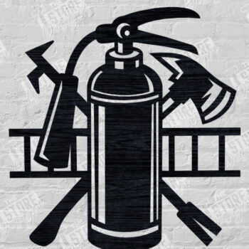 Intra απο ξύλο plywood 3mm-4mm πάχος - Πακέτο κοπής λέιζερ πινακίδας πυροσβέστη | CNC Δίασταση 30x20 cm INTRAFABR-100551330 - Image 14