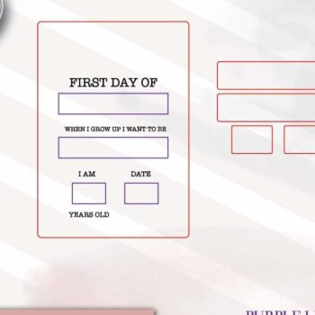 Intra απο ξύλο plywood 3mm-4mm πάχος - Πρώτη μέρα σχολείου Ξύλινη πινακίδα  Δίασταση 4x4 cm INTRAFABR-75554008 - Image 2