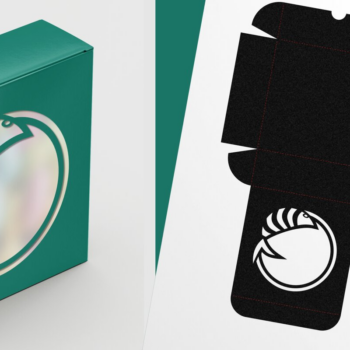 Intra απο ξύλο plywood 3mm-4mm πάχος - Λεπτό τετράγωνο κουτί δώρου Fish Round Cutout 1 Δίασταση 6x6 cm INTRAFABR-123461713 - Image 1