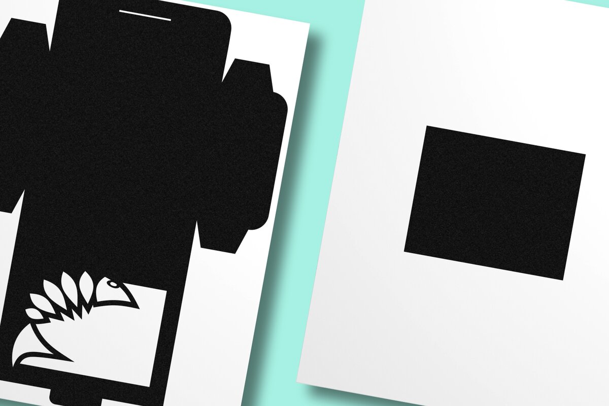 Intra απο ξύλο plywood 3mm-4mm πάχος - Ορθογώνιο μπομπονιέρα με φαρδιά κοψίματα ψαριού 4 Δίασταση 10x8 cm INTRAFABR-123413116