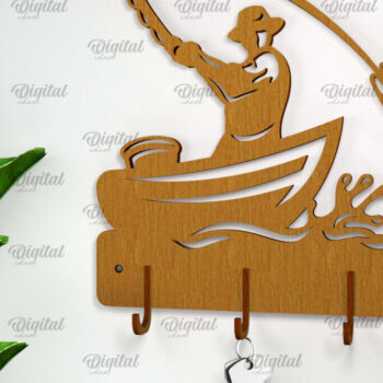 Intra απο ξύλο plywood 3mm-4mm πάχος - Πακέτο κοπής λέιζερ κουμπιών για ψάρεμα Δίασταση 30x20 cm INTRAFABR-101675458 - Image 7