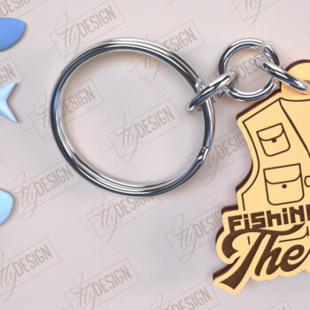 Intra απο ξύλο plywood 3mm-4mm πάχος - Πακέτο σχεδίασης κοπής με λέιζερ μπρελόκ ψαρέματος Δίασταση 4x4 cm INTRAFABR-98264760 - Image 2